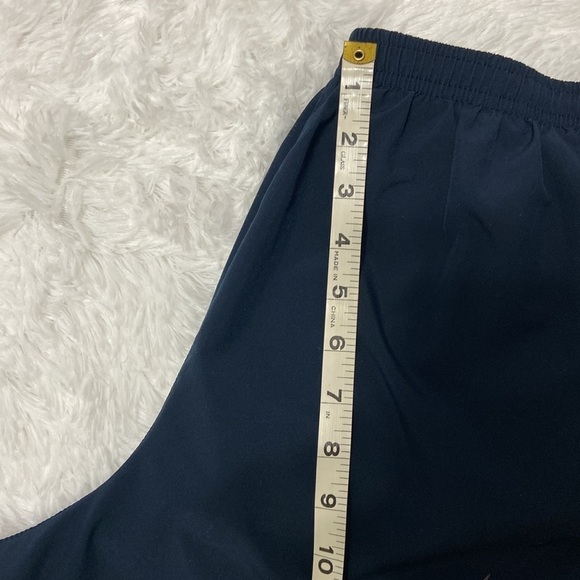 NIKE DRI-FIT WOMEN BLUE ATHLETIC BRIEF LINED RUNNING SHORTS PANTS. SIZE-LARGE. - Picture 6 of 13